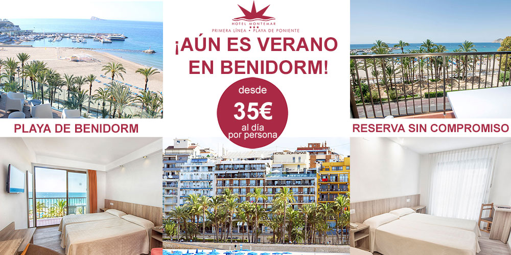 Aun Es Verano En Benidorm Hotel Montemar